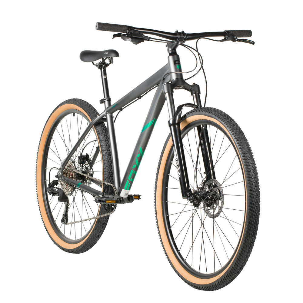 Велосипед 29" FOXX HELIX р.18", алюминий, серый