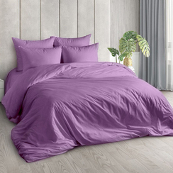 Поплин гладь. "Черника" | ш.220 см | 115 г/м² | хлопок-100%