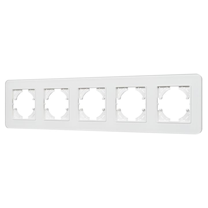 Рамка стеклянная FRM-OMALI-SFGS-5-WH Arlight 049720