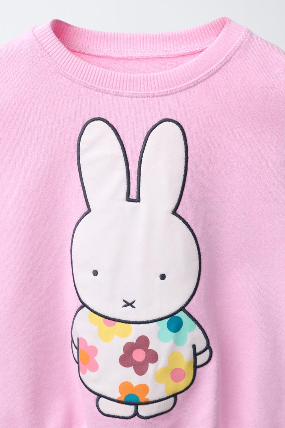 ZARA ТОЛСТОВКА С ПРИНТОМ MIFFY™ MERCIS BV ©, РОЗОВЫЙ