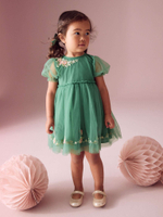 Платье для девочки Next E08-057, Зеленый