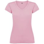 Женская футболка Victoria с коротким рукавом и V-образным вырезом