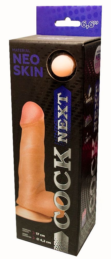 Фаллоимитатор COCK NEXT-17см