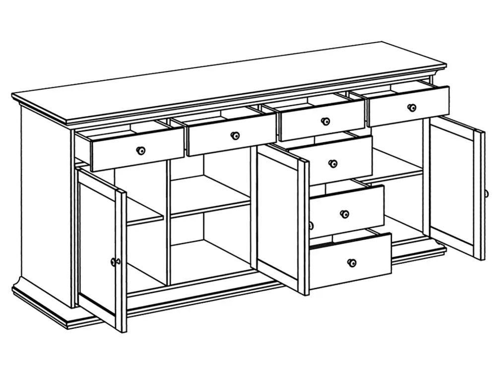 Сервант большой
