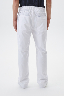 Брюки медицинские унисекс Ютилити, белый