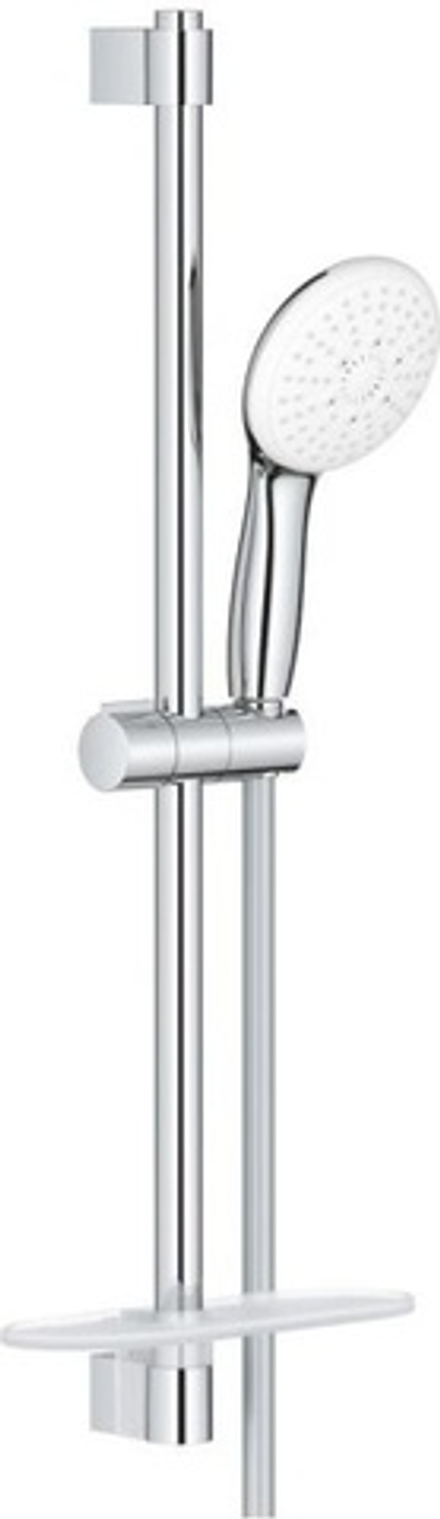 Набор для душа GROHE Tempesta Cube 110, 3 режима струи, с полочкой, хром (27576003)