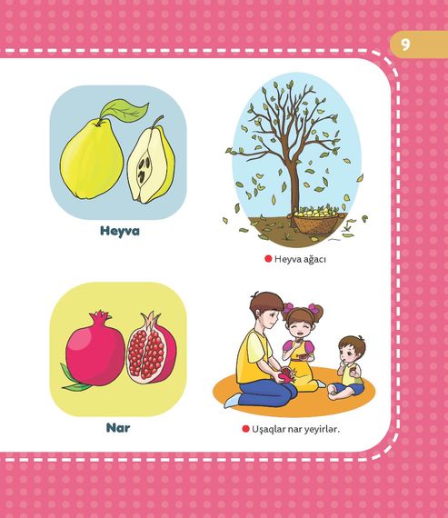 Mənim ilk kitabım 1-2 yaş