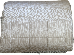 Покрывало 260х270 Roberto Cavalli Wild Sunrise жемчужно-бежевое