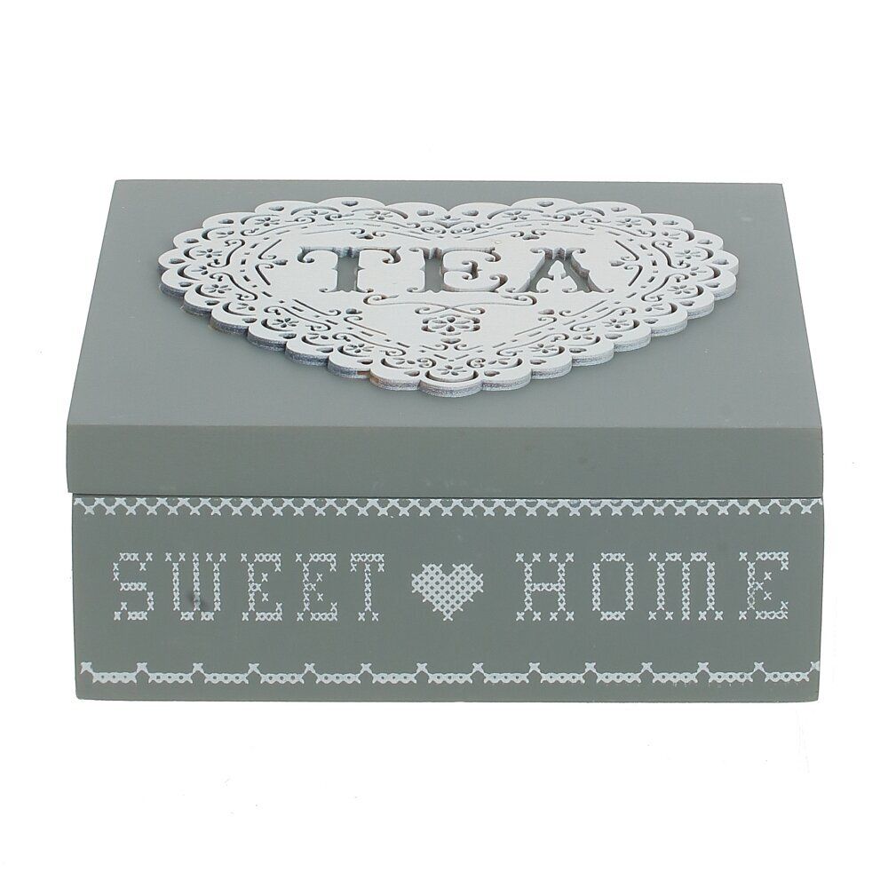 GAEM Шкатулка для чайных пакетиков, L18 W18 H7 см