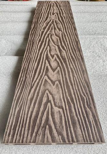 Террасная доска ДПК Best decking Light Тиснение/широкий вельвет цвет: Венги