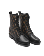 Кожаные ботильоны taeliy Guess - черный(FL8TLY FAL10)