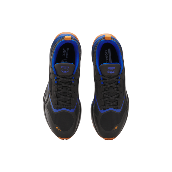 Бежевые кроссовки reebok, низкие Черно-синие Мужские