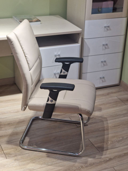 Кресло офисное 3138HB 282625 beige color LEATHER