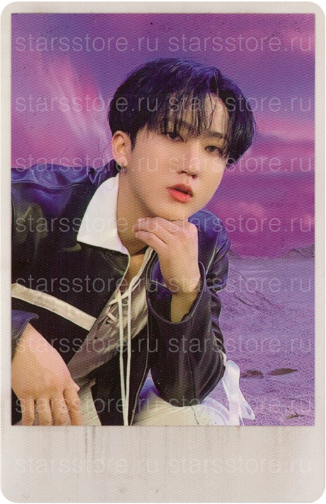 Полароид Changbin Stray Kids - ROCK-STAR Полароид Changbin Stray Kids - ROCK-STAR