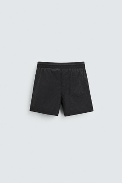 ZARA БАЗОВЫЕ ПЛАВКИ СРЕДНЕЙ ДЛИНЫ, ЧЕРНЫЙ