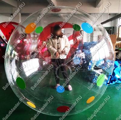 Аттракцион Водный шар ПВХ «Пятнашки», 2*2*2 м