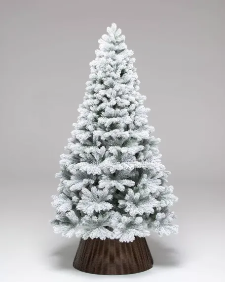 Искусственная елка Суздальская заснеженная 120 см., 100% Литая хвоя, ЕлкиТорг (273120)