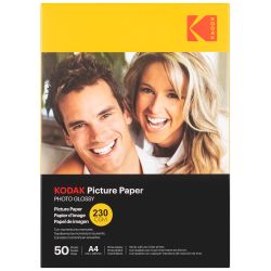 Фотобумага Kodak 230A420 для струйной печати A4 230 GCM Glossy 50 листов | Kodak