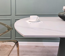 Стол обеденный раскладной круглый F328