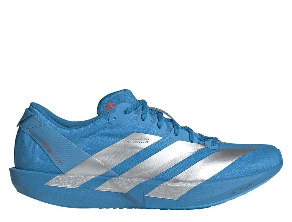 Кроссовки для бега мужские adidas Adizero Adios 9 M голубо-серебристые