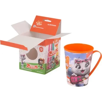 Кружка 44 котёнка 0,35л (комплект 24 шт)
