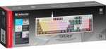 Клавиатура Defender Dasher GK-472 белый
