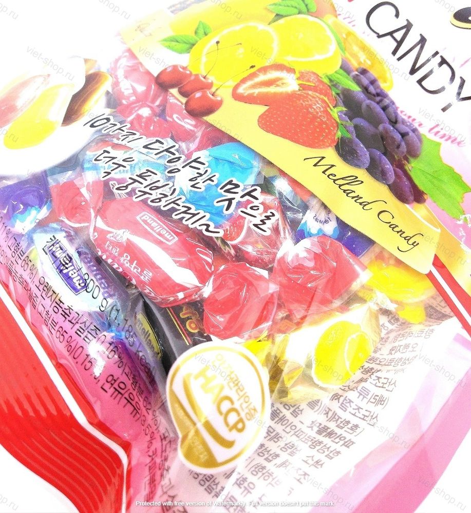 Карамель ассорти &quot;New Assorted Candy&quot;, Melland, 300гр.