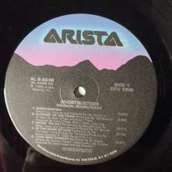 Винтажная виниловая пластинка LP Ghostbusters Soundtrack (USA 1984) Air Supply I Can Wait Forever