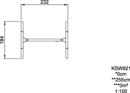 П-Рама для качелей с 1-им сиденьем, антрацит