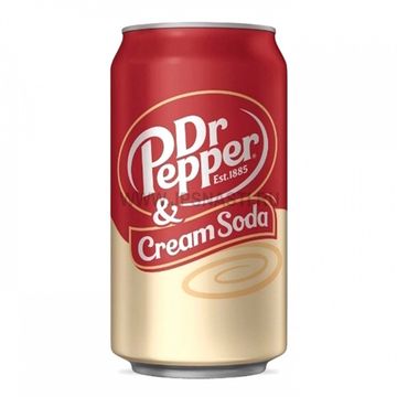 Газированный напиток Dr Pepper Cream Soda, 355 мл (Америка)