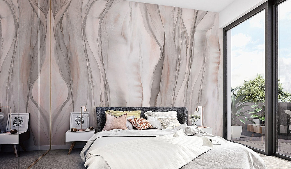 Обои и панно Affresco, коллекция  FLUID