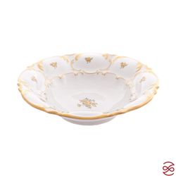 Фруктовница Queen's Crown Золотая роза 27 см