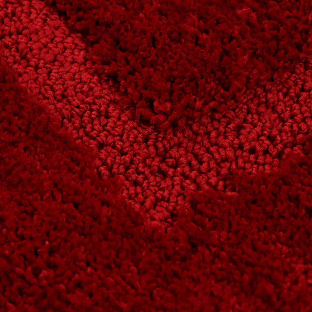 Коврик для ванной, 0.5х0.8 м, ПЭ, бордо, Альпака, PU010244