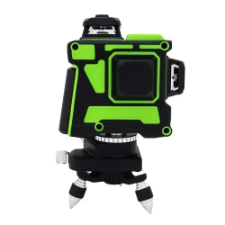 Профессиональный лазерный уровень строительный 360 3D / Нивелир, Зеленый луч