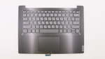 Верхняя панель с клавиатурой (топкейс) для ноутбука Lenovo S145-14IWL / AST / IGM черная, раскладка - русская (5CB0S17056)