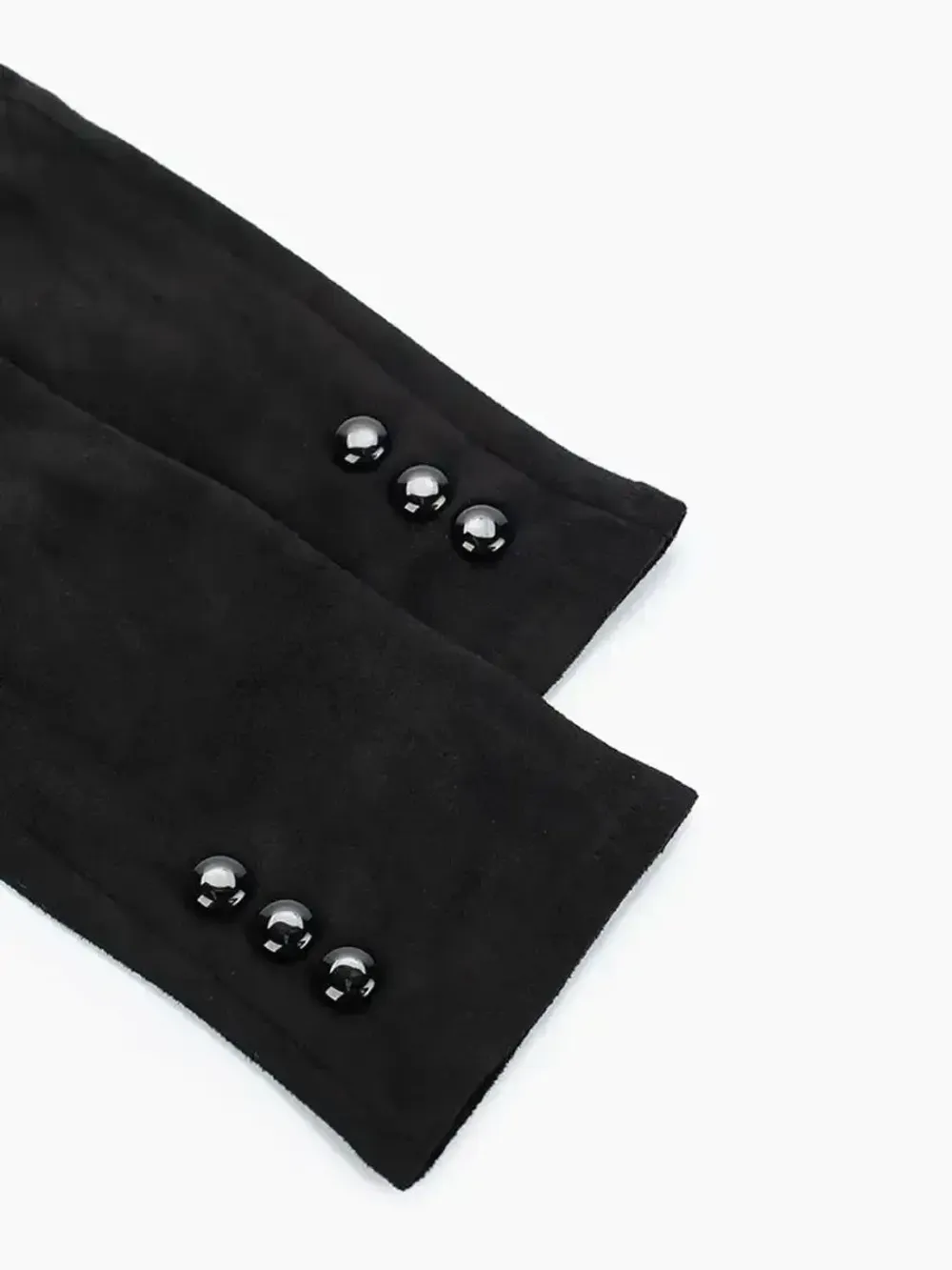 Перчатки из искусственного велюра