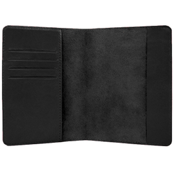 Обложка на паспорт «Waves». Цвет черный