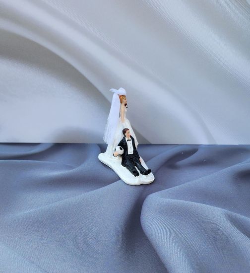 Свадебные фигурки "Жених и невеста" на торт
