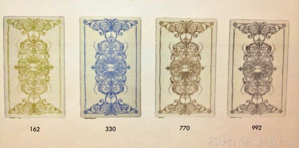 Коврик для ванной 60х100 Abyss & Habidecor Palacio 330 синий Португалия