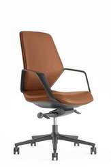 Кресло Давос-M STAR-CL-M Светло-коричневый/Металл Черный