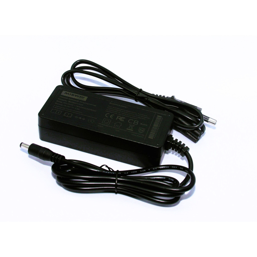 Зарядное устройство 25.2v 2a для электросамокатов