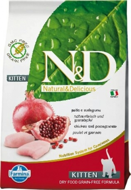 Сухой корм Farmina N&D Prime Kitten беззерновой для котят 5 кг