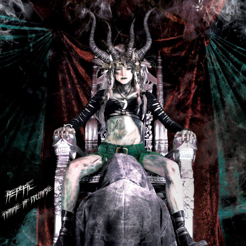 REPTIL - Throne Of Collapse DIGI, black industrial metal, музыкальный компакт диск