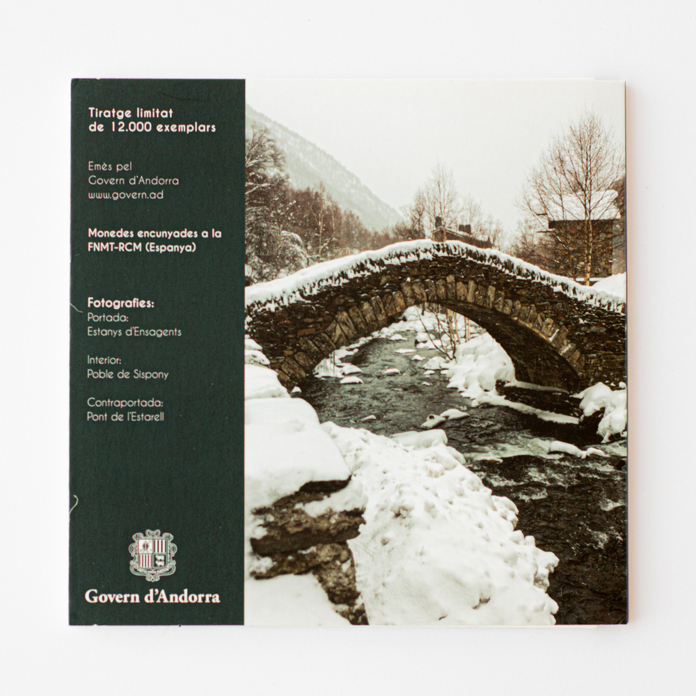 Andorra 2020 Brilliant Uncirculated (BU) Coin Set