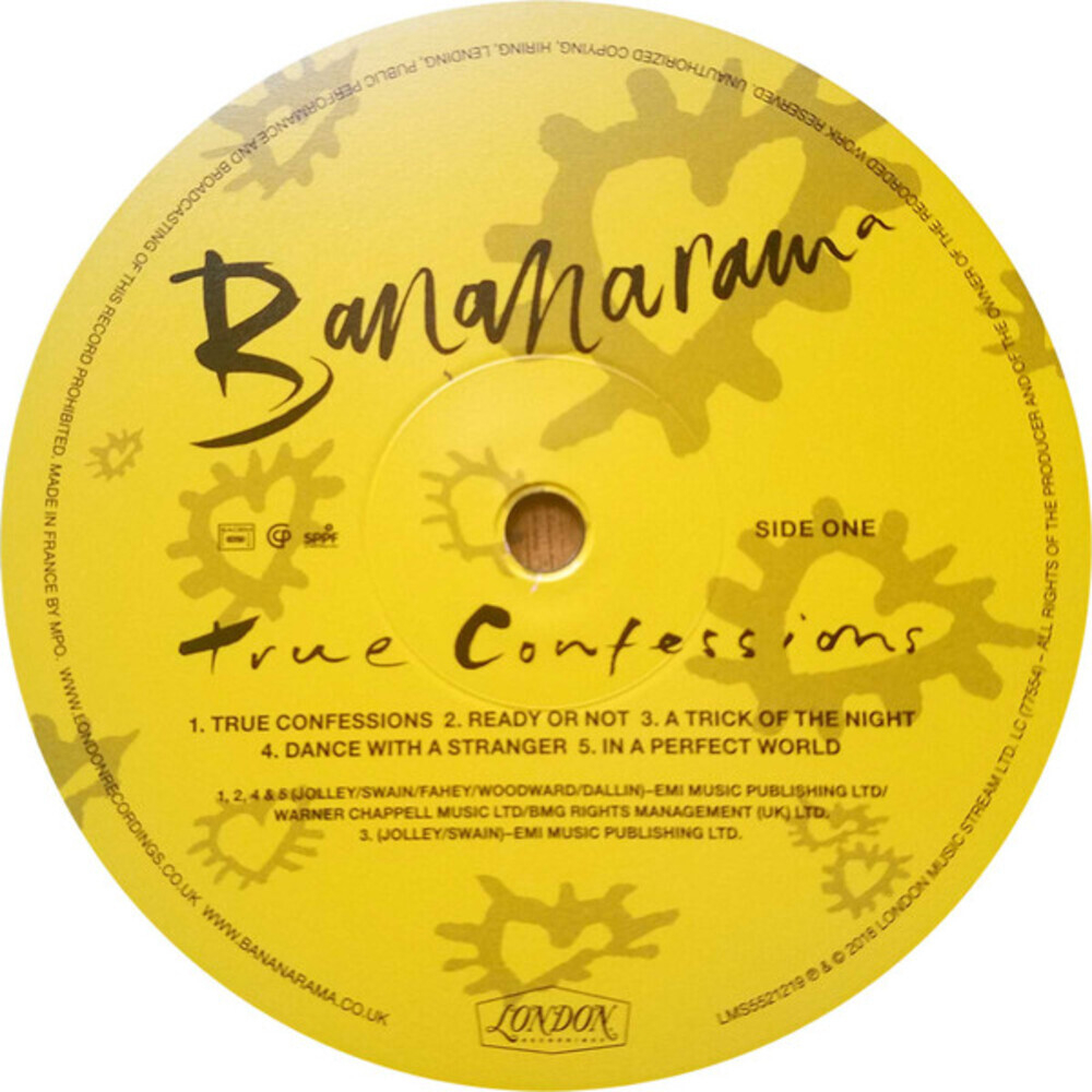 Bananarama / True Confessions (Limited Edition)(Coloured Vinyl)(LP+CD)
