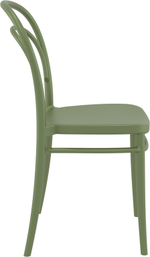 Стул пластиковый Siesta Contract Marie, оливковый