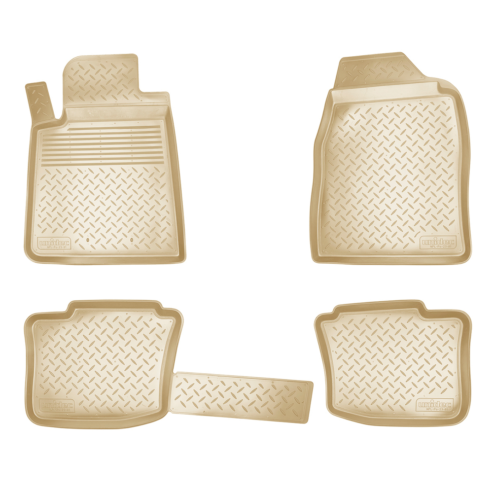 Ковры в салон Norplast/Unidec для ГАЗ Volga Siber (2008-), арт.NPL-Po-23-81-B