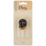 Свечи-цифры «Пончик с шоколадной глазурью» 7 см, 1 шт.