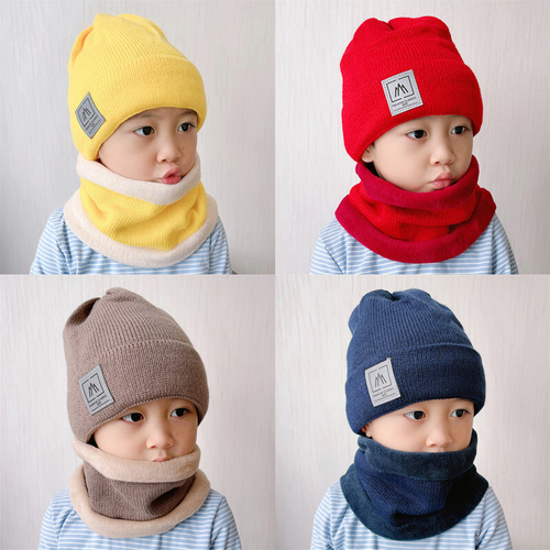 Шапка и снуд детские "Fiolla"