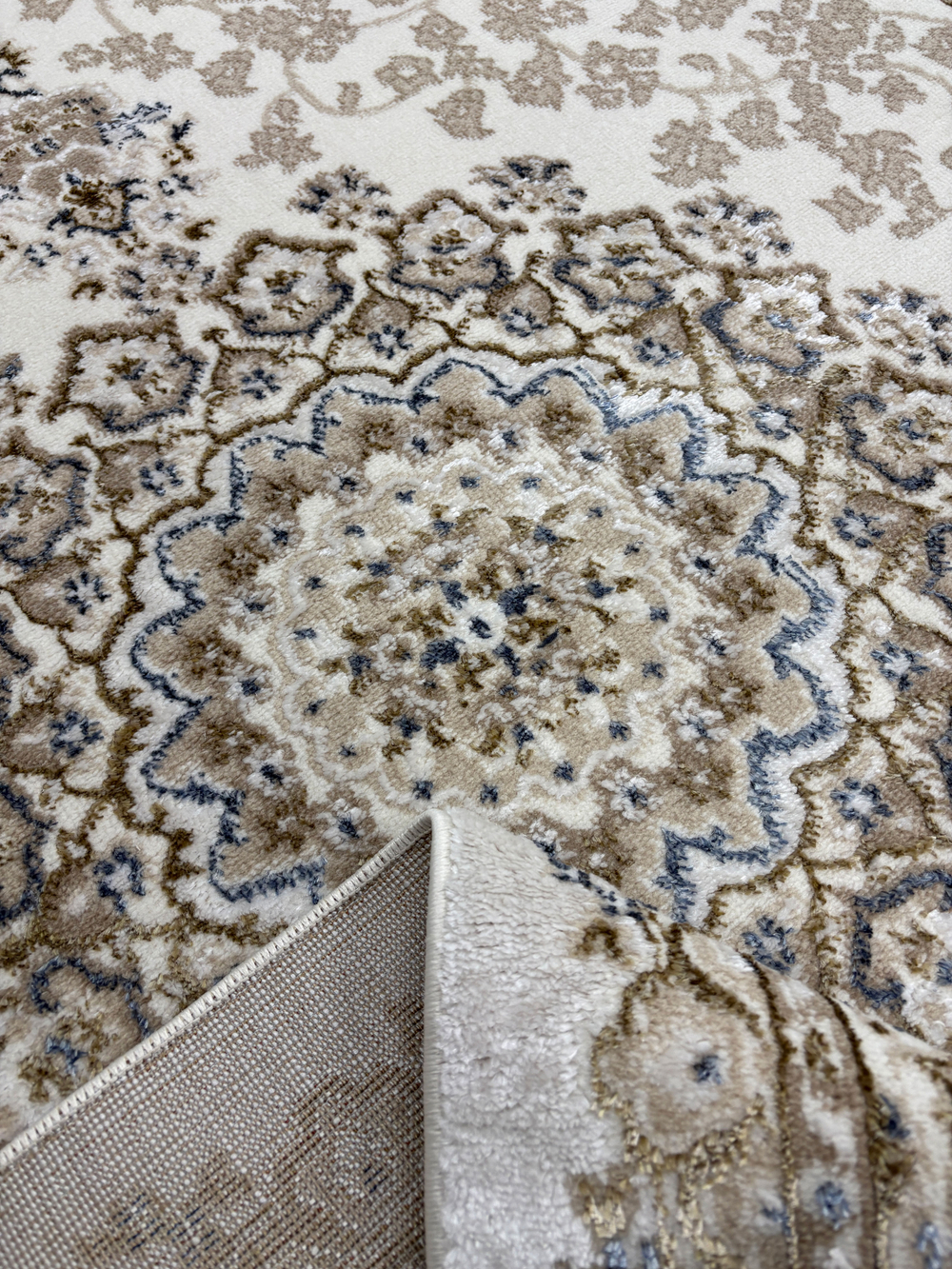Ковер Mosso 27239A Cream/Navy Прямоугольник